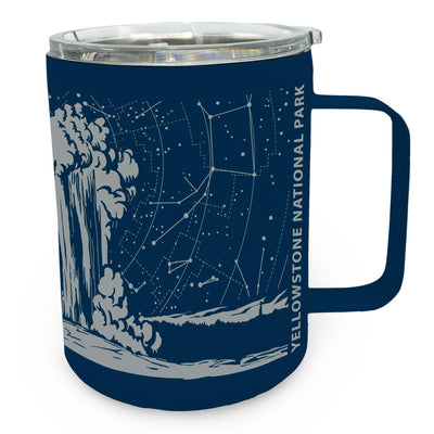 Yellowstone Const. Old Faithful Coffee Tumbler