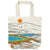 Yellowstone Grand Prismatic Contour Lines Recycled Canvas Tote Bag