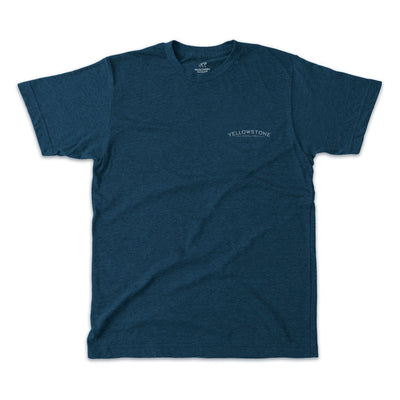 Yellowstone Illustrated Drawing Short-Sleeve Unisex Tee