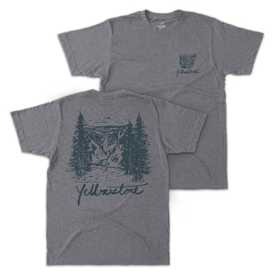 Yellowstone Landscape Short-Sleeve Unisex Tee