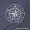 Yellowstone National Park Map Unisex Tee