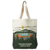 Yellowstone National Park WPA Recycled Canvas Tote Bag