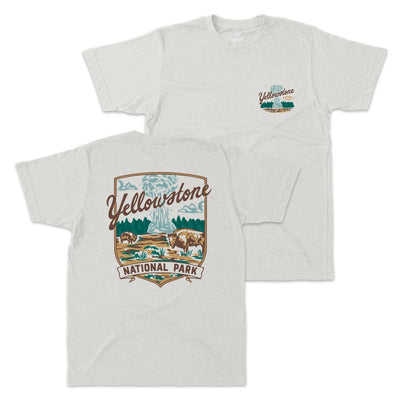 Yellowstone Vintage Illustration Short-Sleeve Unisex Tee