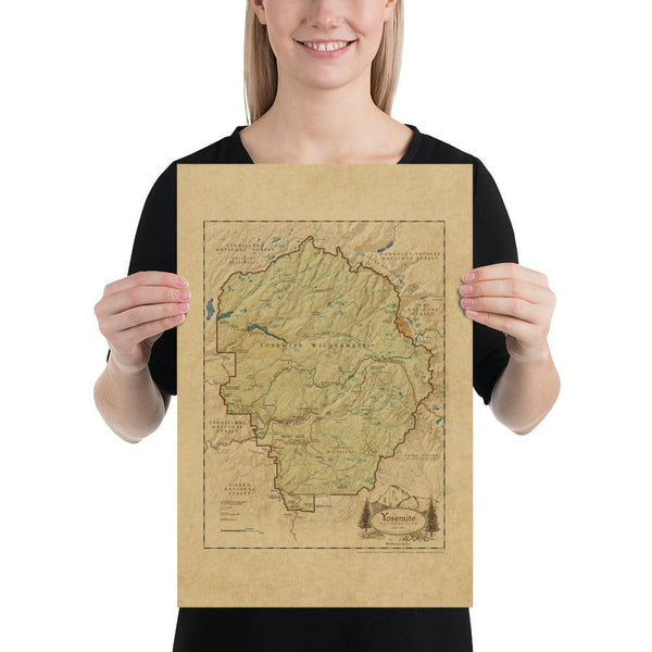 Yosemite National Park Poster