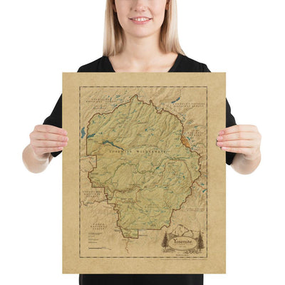 Yosemite National Park Poster