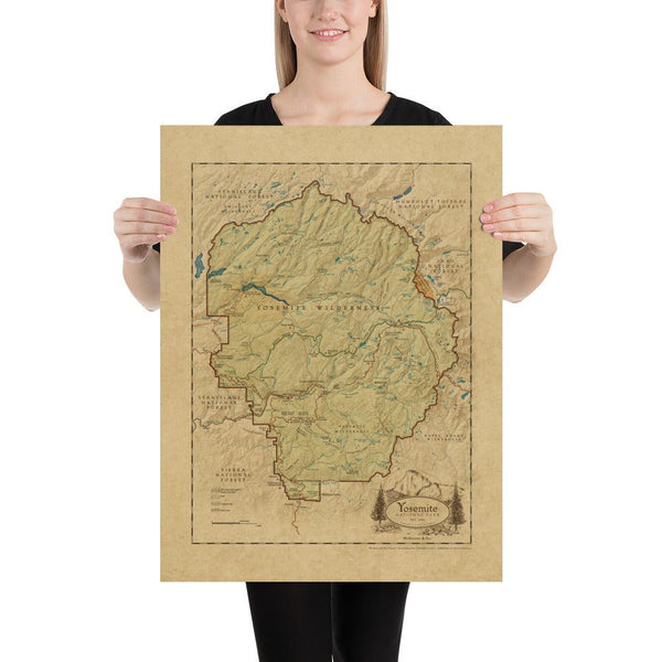 Yosemite National Park Poster