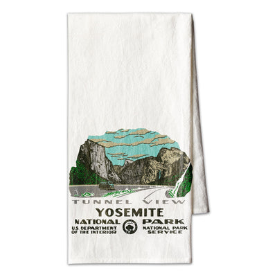 Yosemite National Park WPA Flour Sack Towel