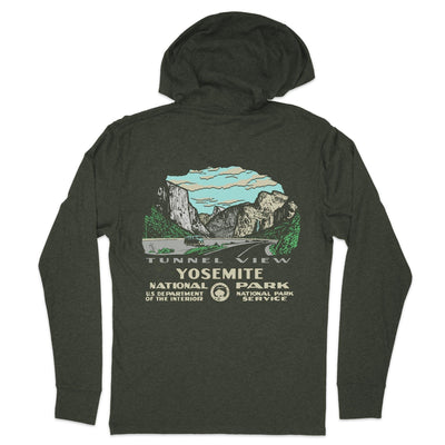 Yosemite National Park WPA Hooded Unisex Tee - McGovern Outdoor