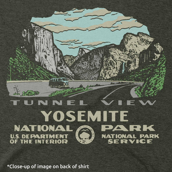 Yosemite National Park WPA Hooded Unisex Tee - McGovern Outdoor