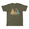Yosemite Triangle Maps Short-Sleeve Unisex Tee