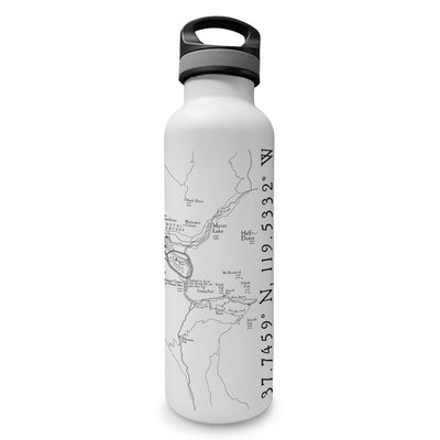 Yosemite Valley Map Water Bottle