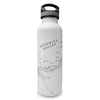 Yosemite Valley Map Water Bottle