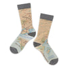Alaska National Parks Map Socks - McGovern & Company