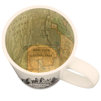 Black Hills National Forest Map Mug - McGovern & Company