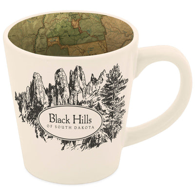 Black Hills National Forest Map Mug - McGovern & Company