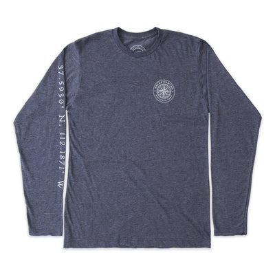 Bryce Canyon National Park Long-Sleeve Unisex T-Shirt with Map and Compass - McGovern & Company