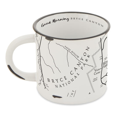 Bryce Canyon National Park Map Camp Mug