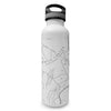 Bryce Canyon National Park Map Insulated Water Bottle