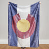 Colorado State Flag Plush Blanket - McGovern & Company
