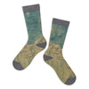Crater Lake Vintage Map Socks - McGovern & Company