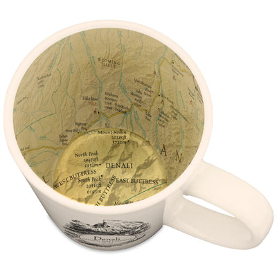 Denali National Park Map Mug - McGovern & Company