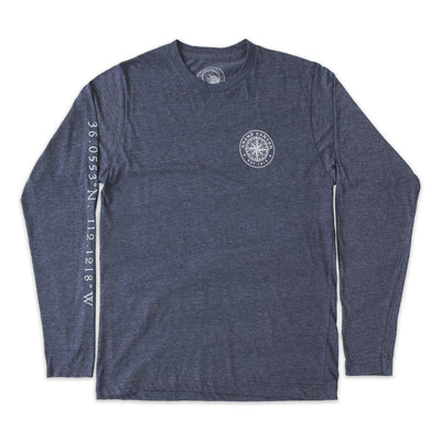 Grand Canyon National Park Long-Sleeve Unisex T-Shirt with Map and Compass - McGovern & Company
