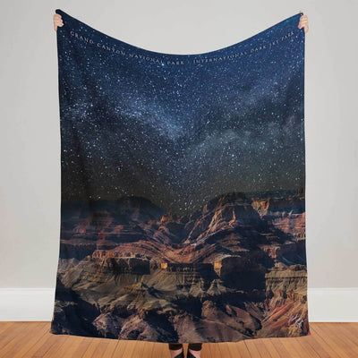 Grand Canyon National Park Night Sky Blanket - McGovern & Company