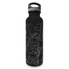 Grand Teton National Park Map Insulated Water Bottle