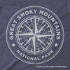 Great Smoky Map Long-Sleeve Unisex T-Shirt