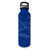Katmai National Park and Preserve Map Insulated Water Bottle
