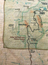 Lassen Volcanic National Park Map Bandana - McGovern & Company