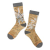 Mount Rainier National Park Map Socks - McGovern & Company