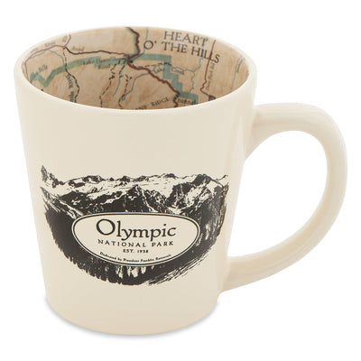 Olympic National Park Map Mug - McGovern & Company