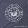 Olympic National Park Map Unisex Tee