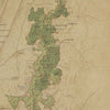 Shenandoah National Park Map Blanket