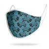 Teal Bison Face Mask - McGovern & Company