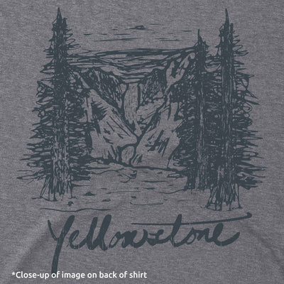 Yellowstone Landscape Short-Sleeve Unisex Tee