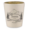 Yosemite National Park Map Shot Glass