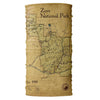 Zion National Park Map Bana - McGovern & Company