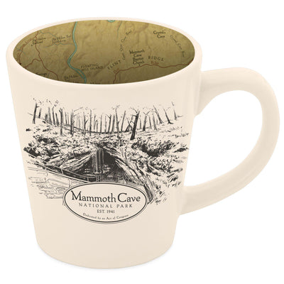 Mammoth Cave Map Mug - McGovern & Company