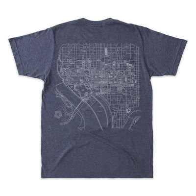 National Mall Map Unisex Tee