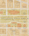 The National Mall Map - Plush Blanket - McGovern & Company