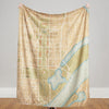 The National Mall Map - Plush Blanket - McGovern & Company
